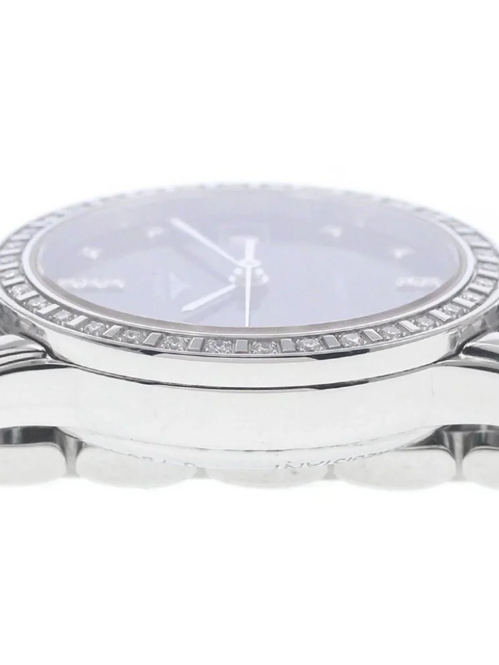 LONGINES Flagship L4.274.0 diamond bezel date black Dial Automatic Ladies_963402